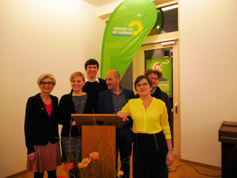 Unser grüner Ortsverband mit Katharina Schulze | Foto: Christian Wolf